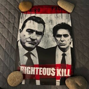Righteous Kill Original 11x17 Promotional Movie Poster